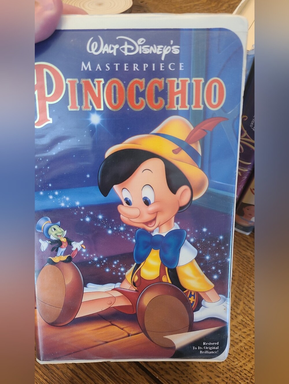 Walt Disney Pinocchio VHS